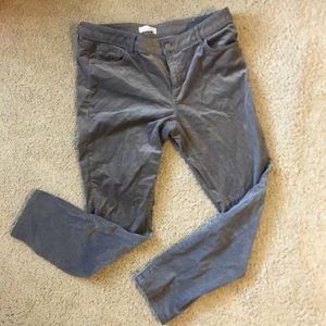 LOFT NWOT size 14 curvy skinny corduroy pants